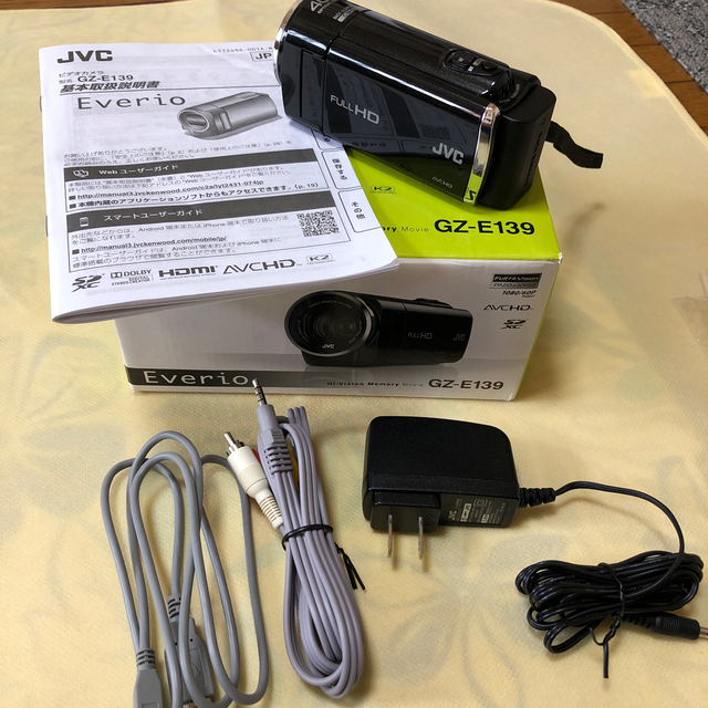 KENWOOD(ケンウッド)の値下げ6日まで‼️JVC Everio ビデオカメラ美品★ スマホ/家電/カメラのカメラ(ビデオカメラ)の商品写真