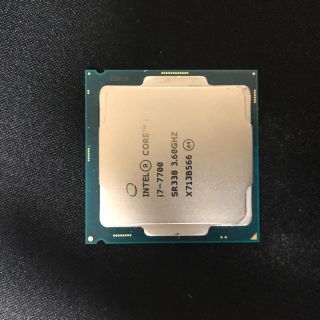 インテレクション(INTELECTION)のi7 7700 CPU(PCパーツ)