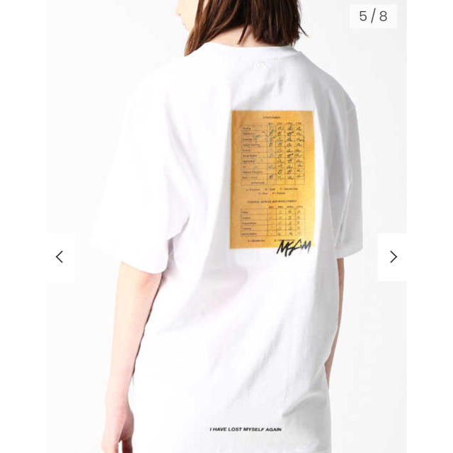 MSGM(エムエスジイエム)のMSGM レディース T-SHIRT 。 レディースのトップス(Tシャツ(半袖/袖なし))の商品写真