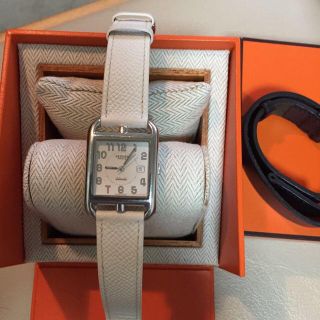 エルメス(Hermes)のエルメス時計 ケープコッド(レザーベルト)