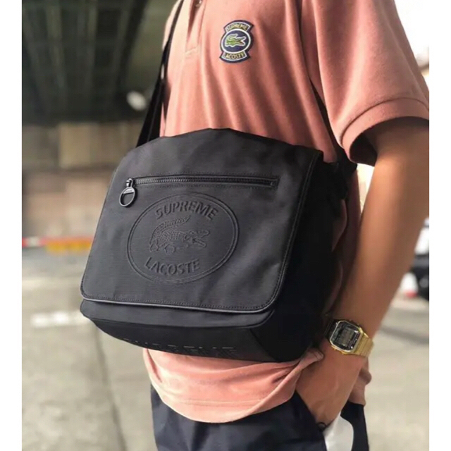 Supreme®/LACOSTE Small Messenger Bag 1