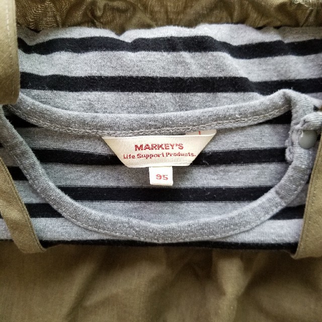 MARKEY'S(マーキーズ)の重ね着風　ワンピース　95 　 キッズ/ベビー/マタニティのキッズ服女の子用(90cm~)(ワンピース)の商品写真