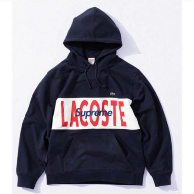 supreme LACOSTE hoodie - パーカー