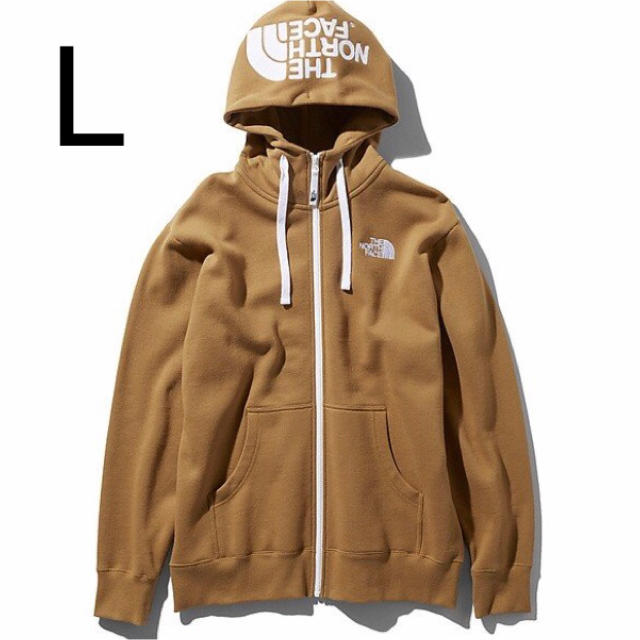 THE NORTH FACE(ザノースフェイス)のノースフェイス リアビューフルジップフーディ ブリティッシュカーキ 新品 L メンズのトップス(パーカー)の商品写真