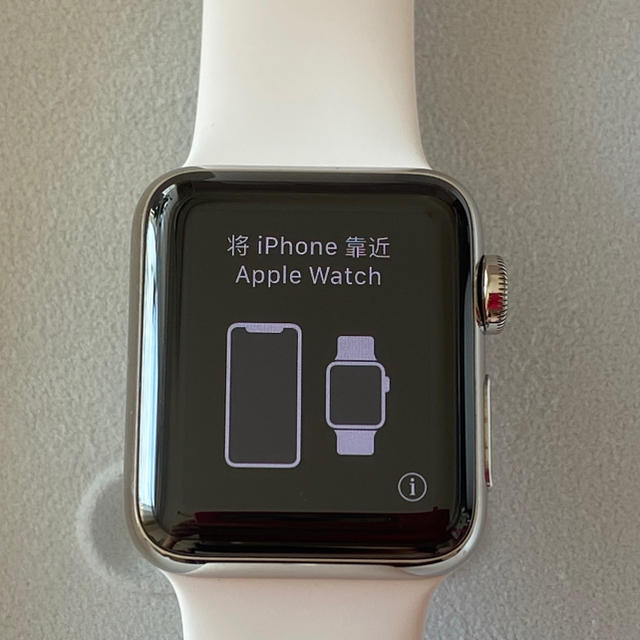 Apple Watch(アップルウォッチ)のApple Watch series2  38mm ステンレス⭐︎ メンズの時計(腕時計(デジタル))の商品写真