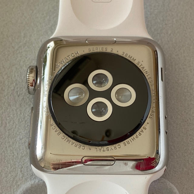 Apple Watch(アップルウォッチ)のApple Watch series2  38mm ステンレス⭐︎ メンズの時計(腕時計(デジタル))の商品写真
