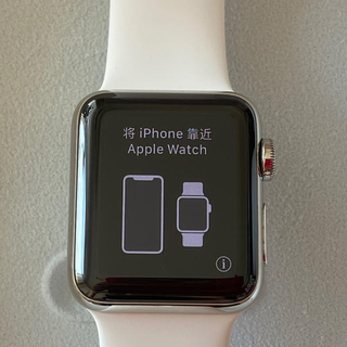 アップルウォッチ(Apple Watch)のApple Watch series2  38mm ステンレス⭐︎(腕時計(デジタル))