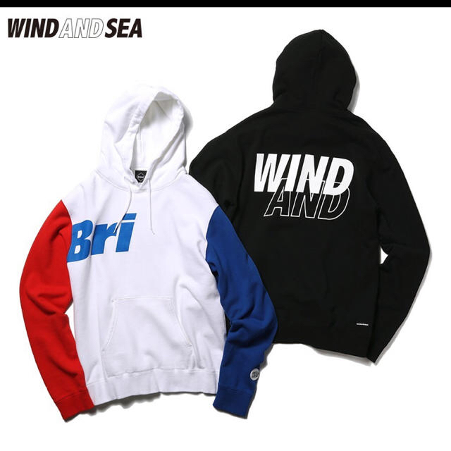 F.C.R.B. × WIND AND SEA SUPPORTER HOODY