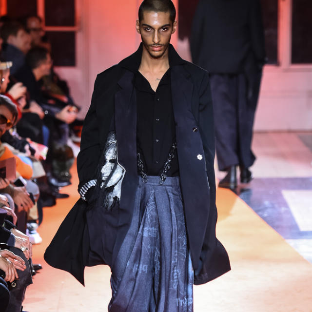 yohji yamamoto 18aw 二重襟シャツ | www.jarussi.com.br