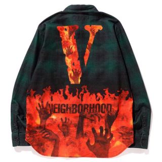 ネイバーフッド(NEIGHBORHOOD)のNeighborhood vlone shirt Lサイズ(シャツ)