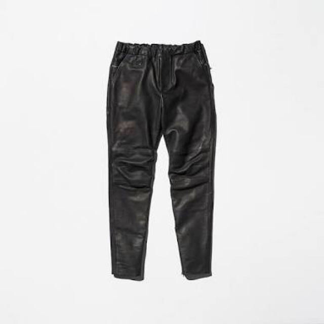 正規通販】 SUNSEA - SUNSEA LEATHER FLEA MARKET PANTS レザー パンツ