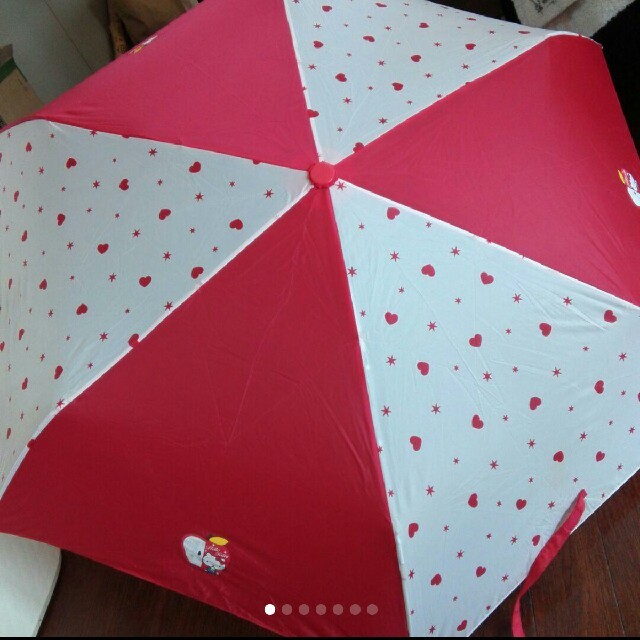 サンリオ(サンリオ)のキティちゃん 折りたたみ傘 キッズ/ベビー/マタニティのこども用ファッション小物(傘)の商品写真