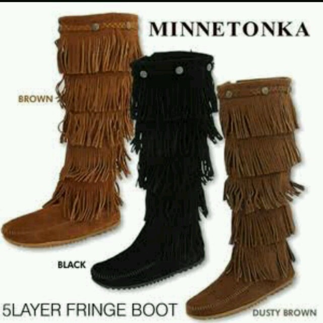 Minnetonka(ミネトンカ)のミネトンカ ロングブーツ レディースの靴/シューズ(ブーツ)の商品写真