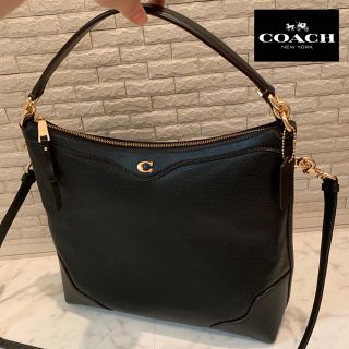 コーチ(COACH)の☆COACH☆ エレヴェイテッド レザー アイビーホーボー 【新品未使用】(ショルダーバッグ)