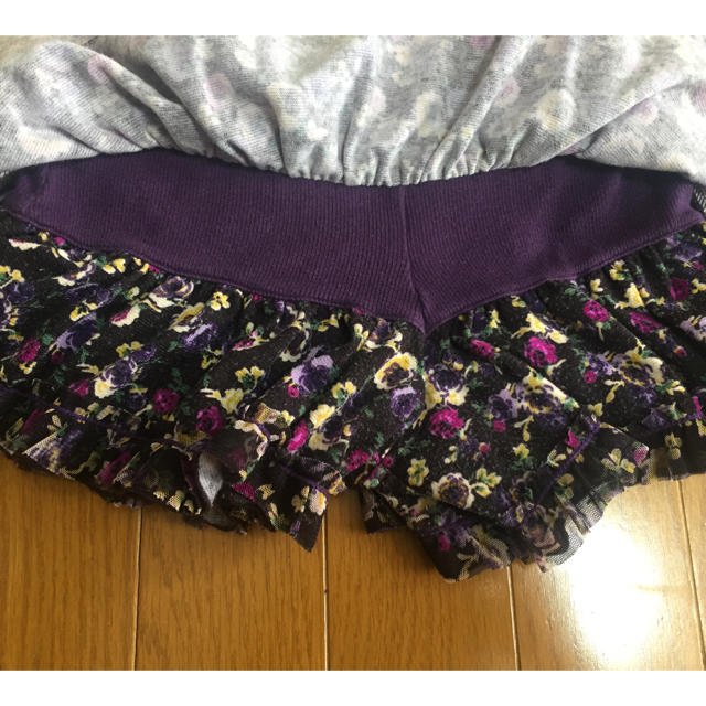 ANNA SUI mini(アナスイミニ)のANNA SUI mini ズボン付スカート キッズ/ベビー/マタニティのキッズ服女の子用(90cm~)(スカート)の商品写真