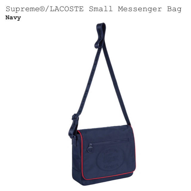 Supreme LACOSTE Small Messenger Bag