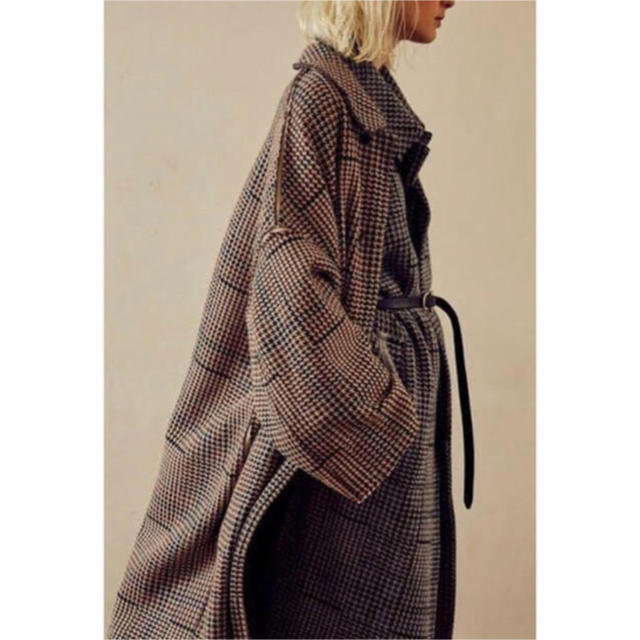 メンズyoke 18aw gunclub check coat ベージュ beige