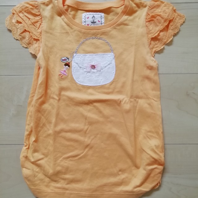 mikihouse(ミキハウス)のミキハウス半袖 キッズ/ベビー/マタニティのキッズ服女の子用(90cm~)(Tシャツ/カットソー)の商品写真