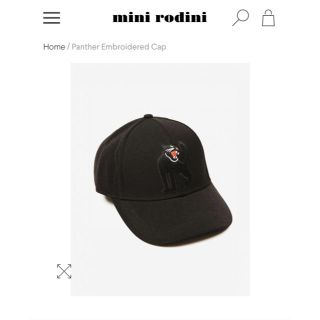 ボボチョース(bobo chose)の新品未使用 mini rodini ミニロディーニ キャップ(帽子)