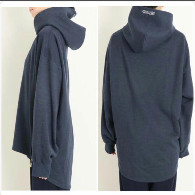 アパルトモン☆アメリカーナ・ネイビーのSide Zip Parka アパルトモン☆アメリカーナ・ネイビーのSide Zip Parka