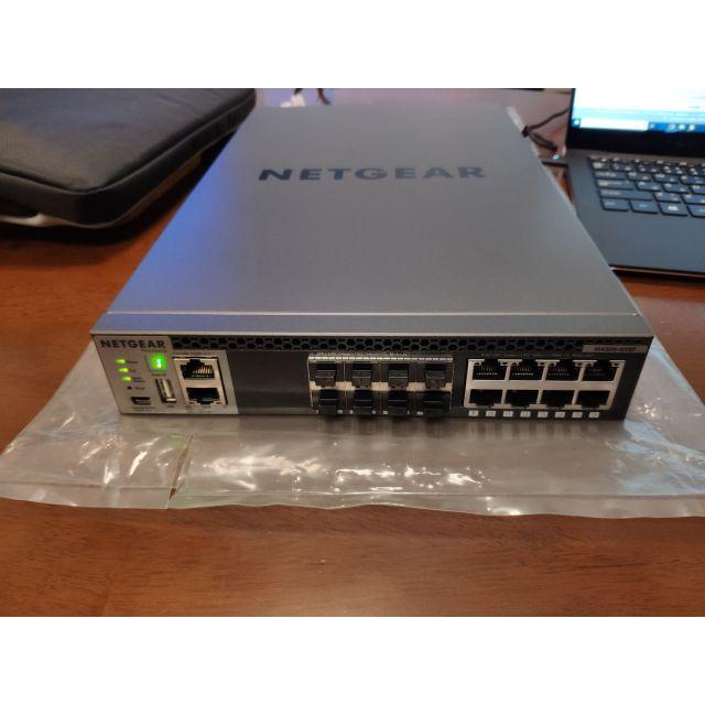 NETGEAR M4300-8X8F フルマネージスイッチ L3スイッチ