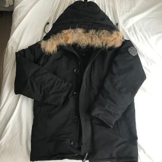 カナダグース(CANADA GOOSE)の【値下げ中】カナダグース ジャスパー ブラック(ダウンジャケット)