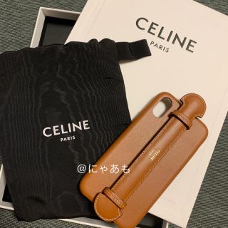 セリーヌ(celine)のYSK様専新品、未使用‼️CELINE ストラップ付きスマホケース (iPhoneケース)