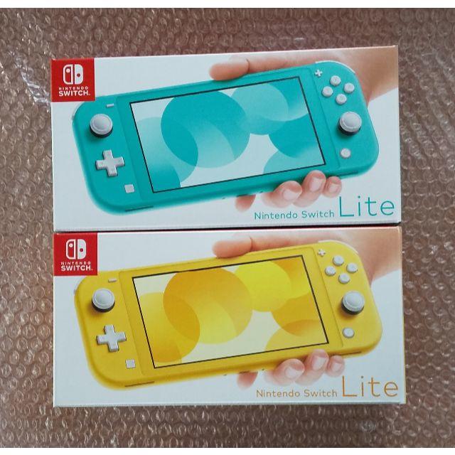 Nintendo Switch(ニンテンドースイッチ)の送料無料【新品未開封】Nintendo Switch Lite　本体 2点 エンタメ/ホビーのゲームソフト/ゲーム機本体(家庭用ゲーム機本体)の商品写真