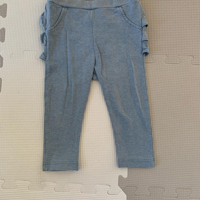 UNIQLO(ユニクロ)のユニクロ フリルレギンス 80 キッズ/ベビー/マタニティのベビー服(~85cm)(パンツ)の商品写真
