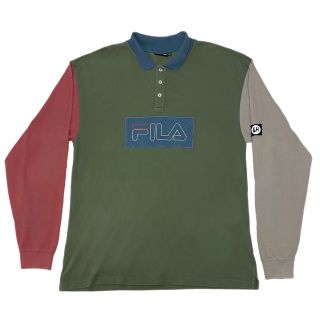 バレンシアガ(Balenciaga)のLiam Hodges x Fila Color Blocked Polo(Tシャツ/カットソー(七分/長袖))