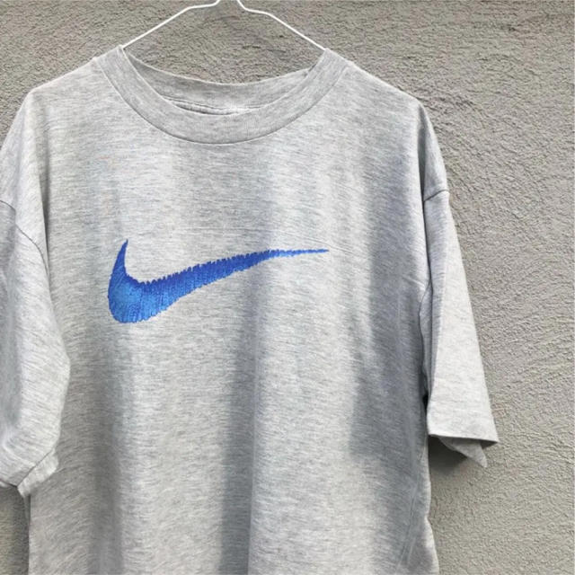 NIKE ヴィンテージ スウッシュTシャツ 古着 90s ビッグサイズ | フリマアプリ ラクマ