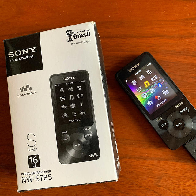 WALKMAN(ウォークマン)のSONY WALKMAN NW-S785 スマホ/家電/カメラのオーディオ機器(ポータブルプレーヤー)の商品写真