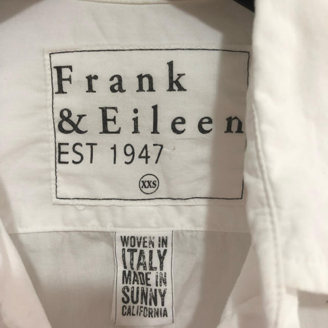 Frank&Eileen(フランクアンドアイリーン)のFrank&Eileen 白シャツ レディースのトップス(シャツ/ブラウス(長袖/七分))の商品写真