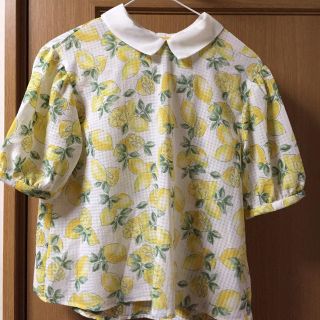 ダブルクローゼット(w closet)のシフォン ブラウス(シャツ/ブラウス(半袖/袖なし))