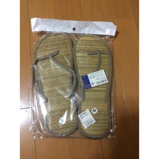 【choko様専用】新品未使用 畳サンダル 2点セット ベージュ M (サンダル)