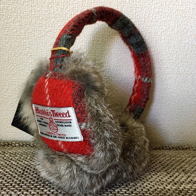 Harris Tweed(ハリスツイード)のHarris Tweed（ハリスツイード）の耳あて【新品】 レディースのファッション小物(イヤーマフ)の商品写真