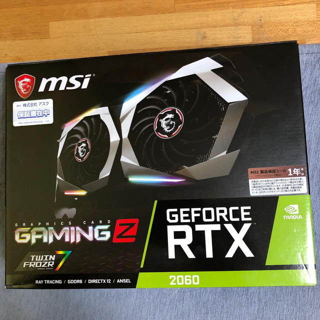 【新品】RTX2060 GAMING Z 6G