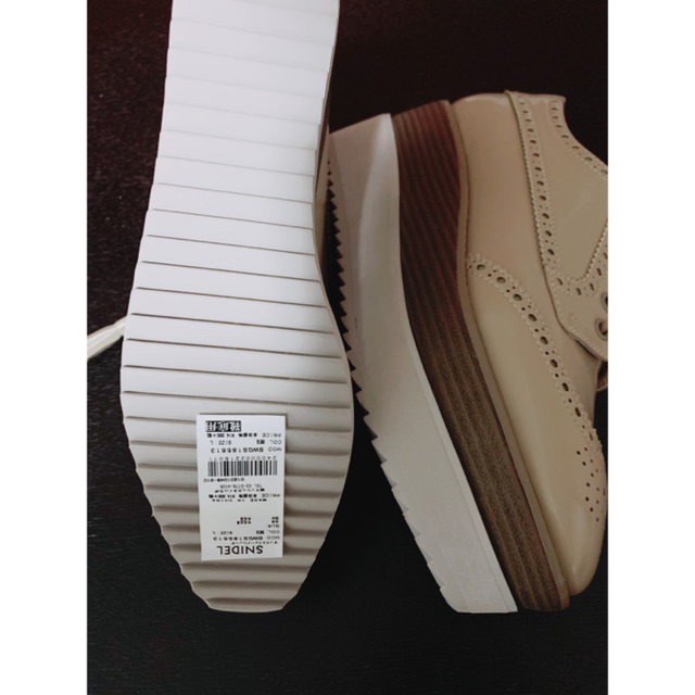 SNIDEL(スナイデル)のsnidel スナイデル  厚底 靴 シューズ レディースの靴/シューズ(ローファー/革靴)の商品写真