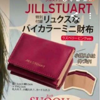 ジルスチュアート(JILLSTUART)のMORE　11月号　付録　ジルスチュアート　ミニ財布(財布)