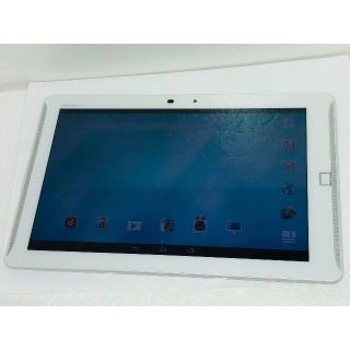 エヌティティドコモ(NTTdocomo)のdocomo ARROWS Tab F-02F 〇判定 ホワイト 送料無料(タブレット)