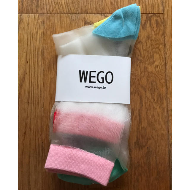 WEGO(ウィゴー)のゆう様専用★新品★WEGO シースルーソックス3P×3 レディースのレッグウェア(ソックス)の商品写真