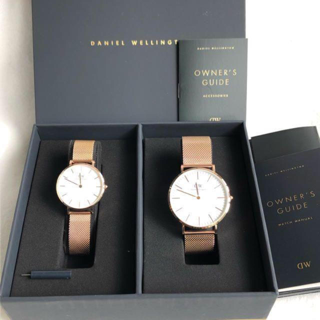 Daniel Wellington(ダニエルウェリントン)のダニエルウェリントン 腕時計 CLASSIC ペアセット ギフトボックス メンズの時計(腕時計(アナログ))の商品写真