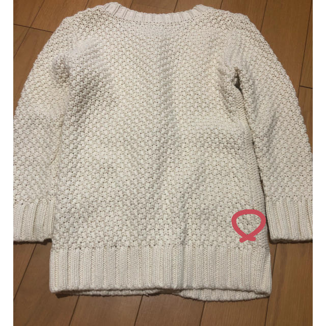 babyGAP(ベビーギャップ)のありぽ様専用　baby Gap ニット ロングカーデ 100㎝ キッズ/ベビー/マタニティのキッズ服女の子用(90cm~)(カーディガン)の商品写真