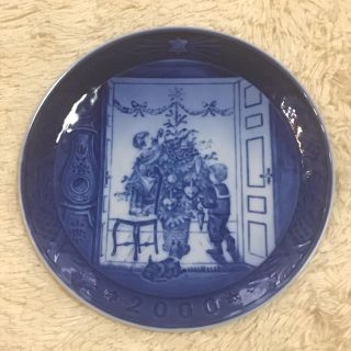 ロイヤルコペンハーゲン(ROYAL COPENHAGEN)のロイヤルコペンハーゲン イヤープレート  2000年(陶芸)