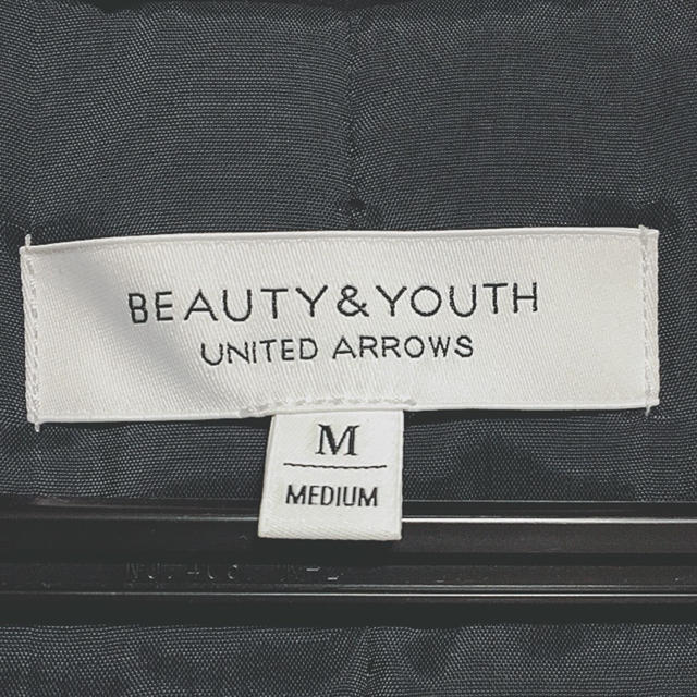 BEAUTY&YOUTH UNITED ARROWS(ビューティアンドユースユナイテッドアローズ)のUNITED ARROWS ロングコート Mサイズ 秋冬向け メンズのジャケット/アウター(ナイロンジャケット)の商品写真