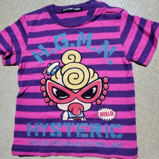 ヒステリックミニ(HYSTERIC MINI)のヒステリックミニ ボーダー半袖(Tシャツ/カットソー)