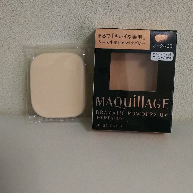 MAQuillAGE(マキアージュ)のマキアージュ パウダーファンデーション スポンジ コスメ/美容のベースメイク/化粧品(ファンデーション)の商品写真