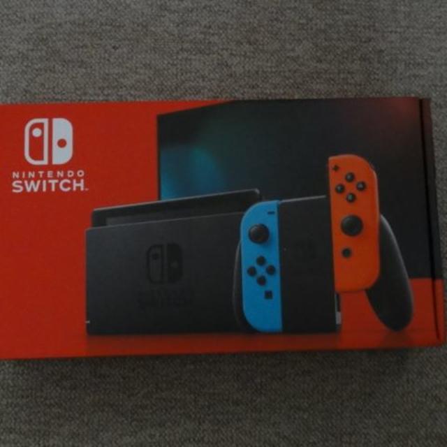 新品★Nintendo Switch 本体 ネオンブルー / レッド◆スイッチ