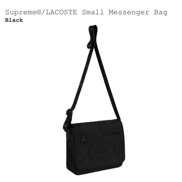 supreme/lacoste small messenger bag