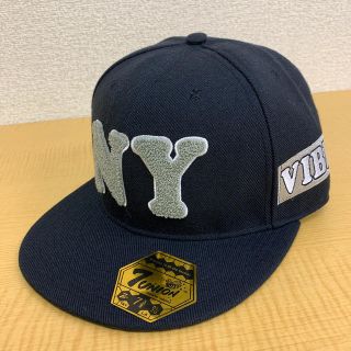 セブンユニオン(7UNION)の◆新品未使用◆7unionキャップ「NY  VIBES」ネイビー 7 3／8(キャップ)